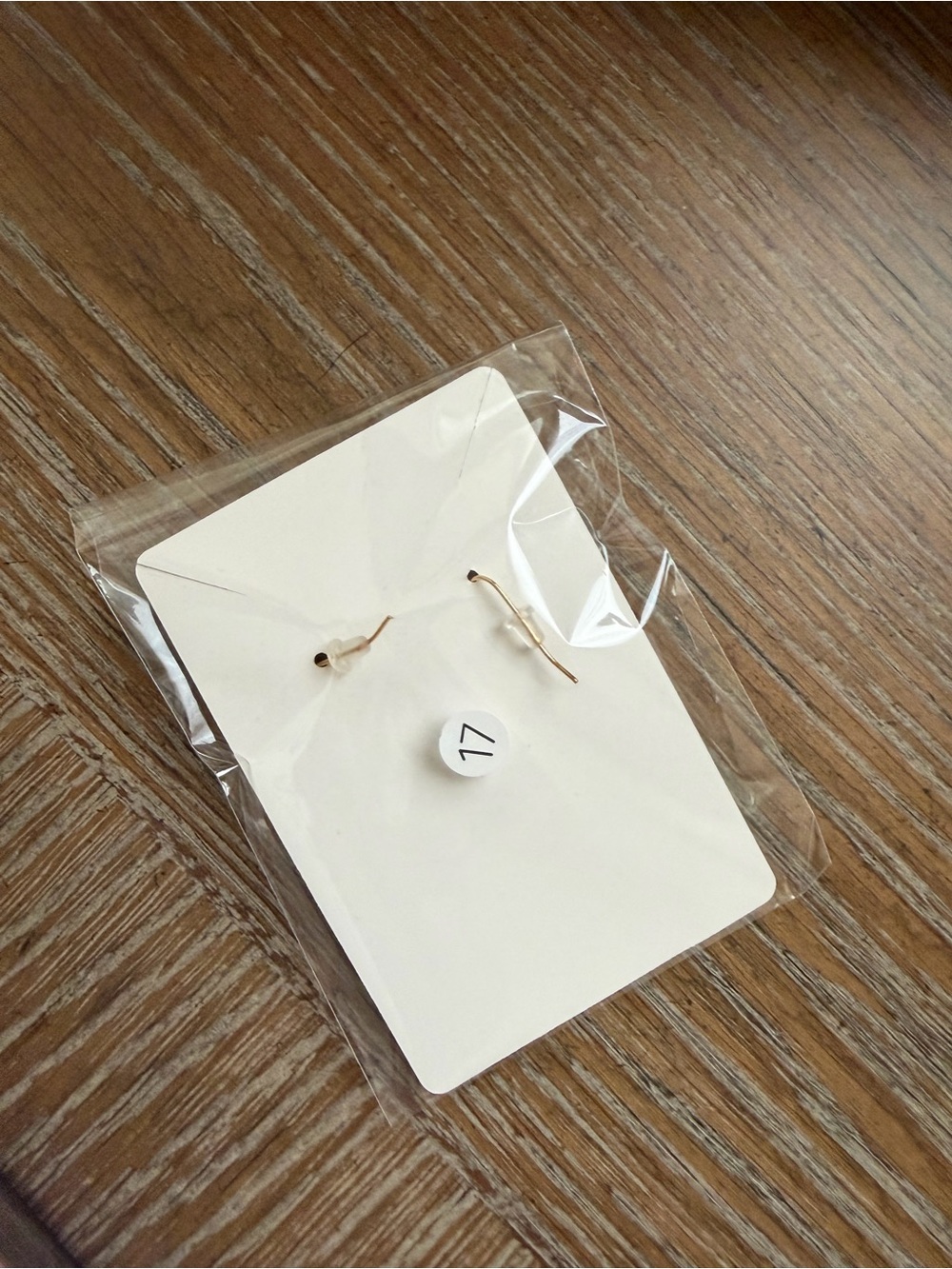 Seashell earrings - Picture 2 of 3